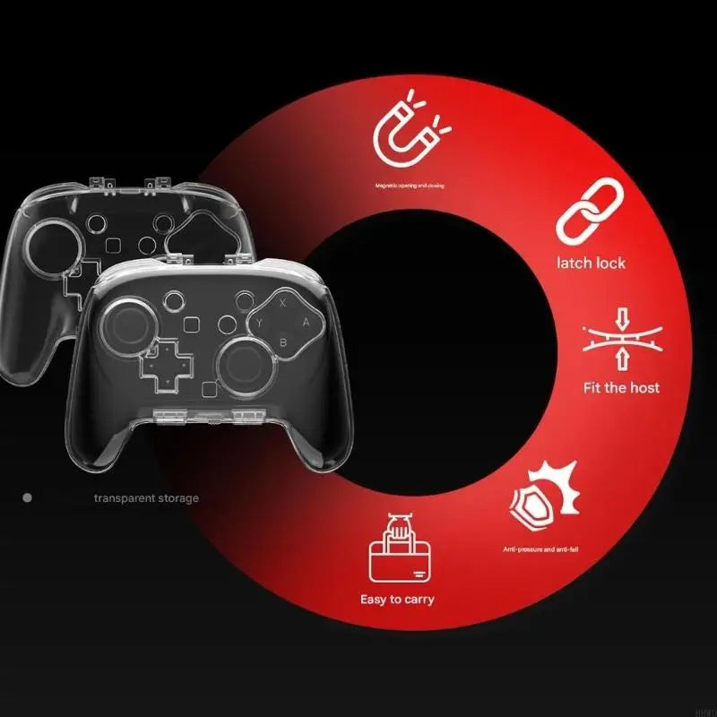 Clear Protective Case for Nintendo Switch 2 Controller
