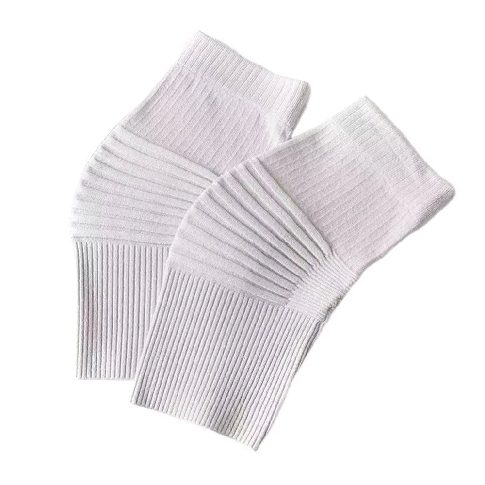 Cotton Thermal Knee Warmer Sleeve – Unisex Soft Knit Support