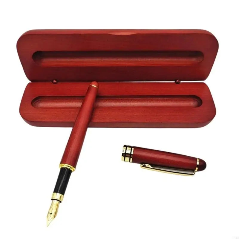 Maple Fountain & Gel Pen Set – Smooth Writing Gift Set