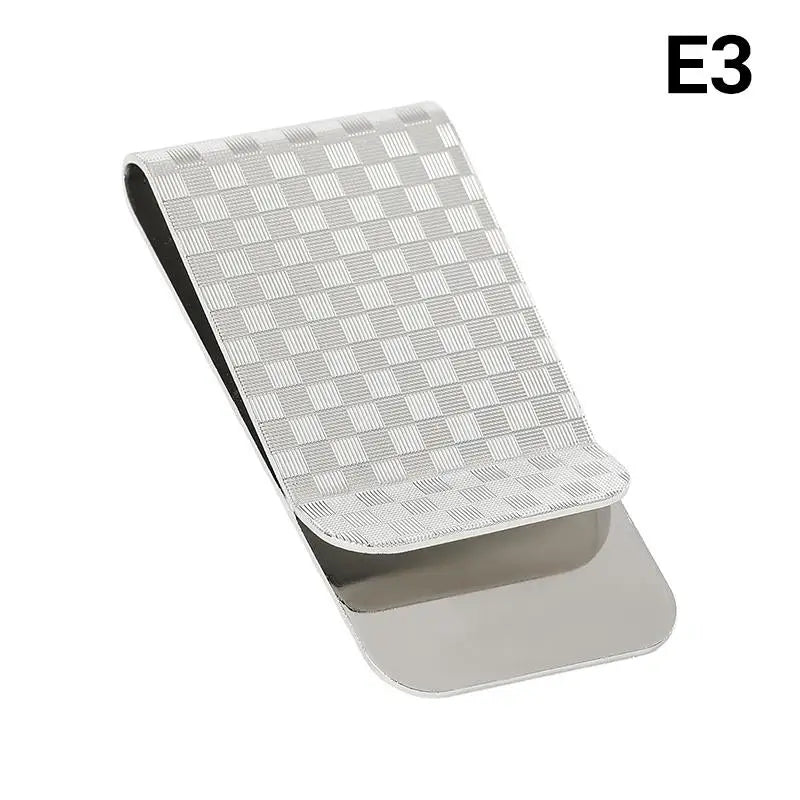 Stainless Steel Slim Money Clip & Card Holder | JETTING