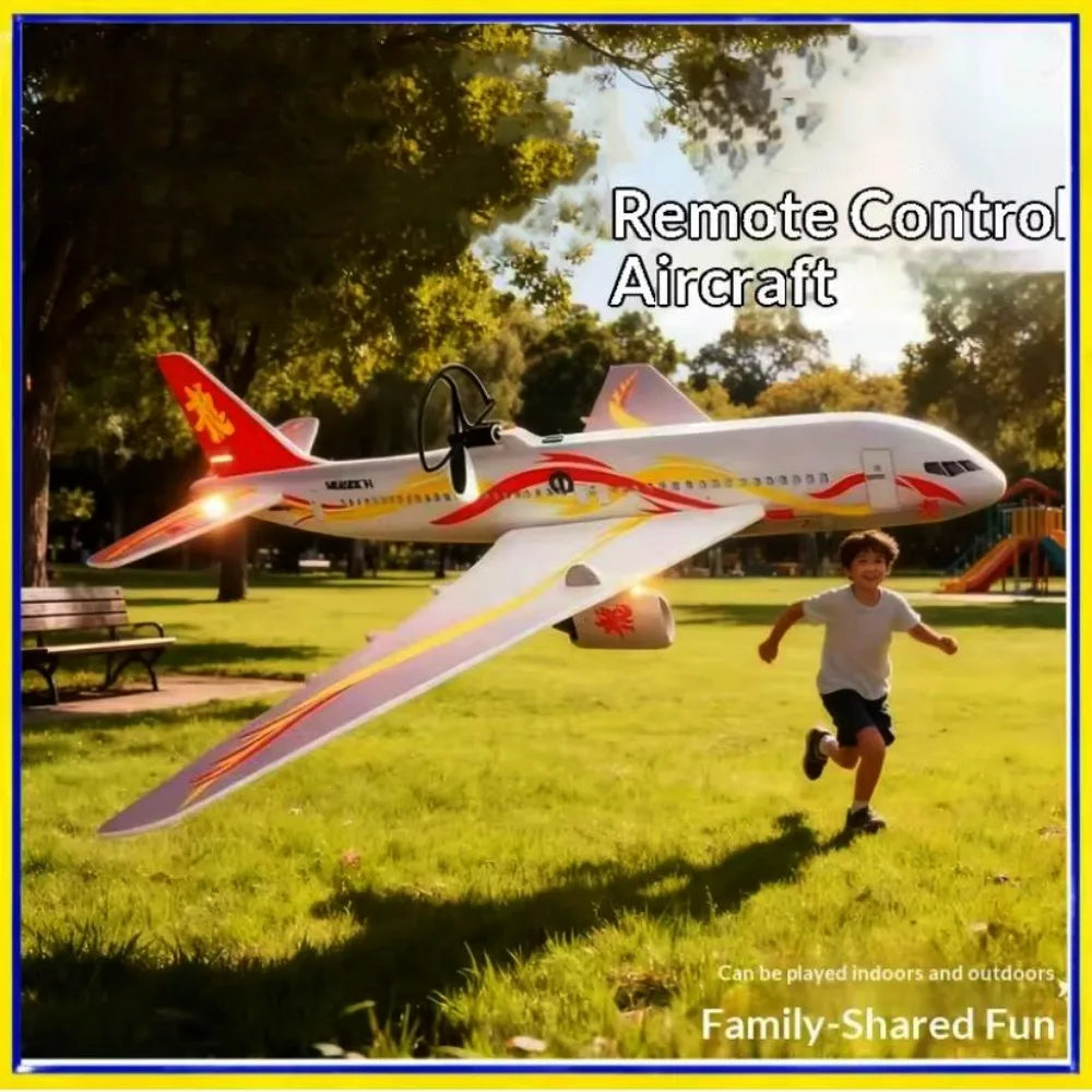 C919 Electric Foam Glider Plane Model – USB Rechargeable Toy