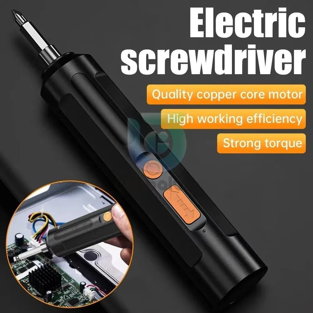 USB Rechargeable Cordless Electric Screwdriver | Variable Speed