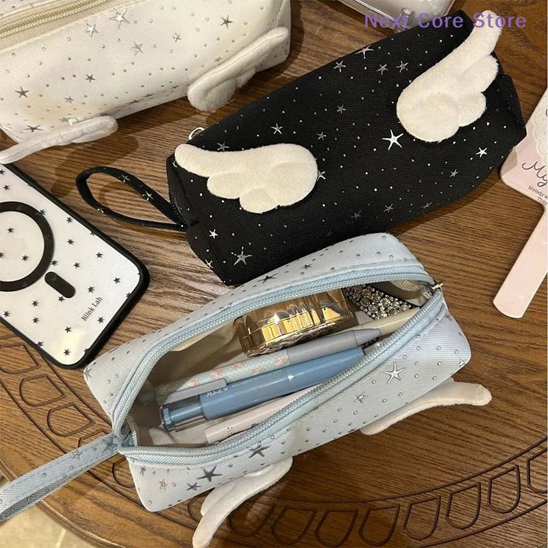 Y2K Large Capacity Pencil Case – Korean Style Pen Bag