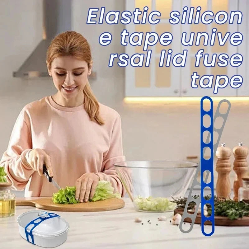Silicone Elastic Strap Band – Pot Lid & Lunch Box Holder 54cm