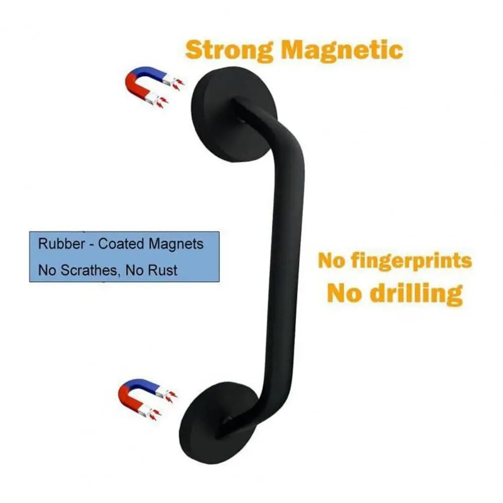 Magnetic Fridge Handle No Drill Aluminum Pull Bar Replacement