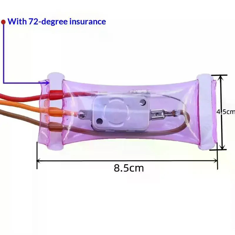 Bimetal Defrost Thermostat N12-5 AC250V 10A Refrigerator Part