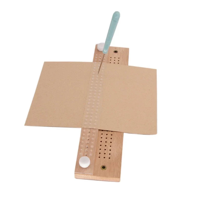 DIY Bookbinding Set – Diary Album Punch, Ruler & Stitch Kit
