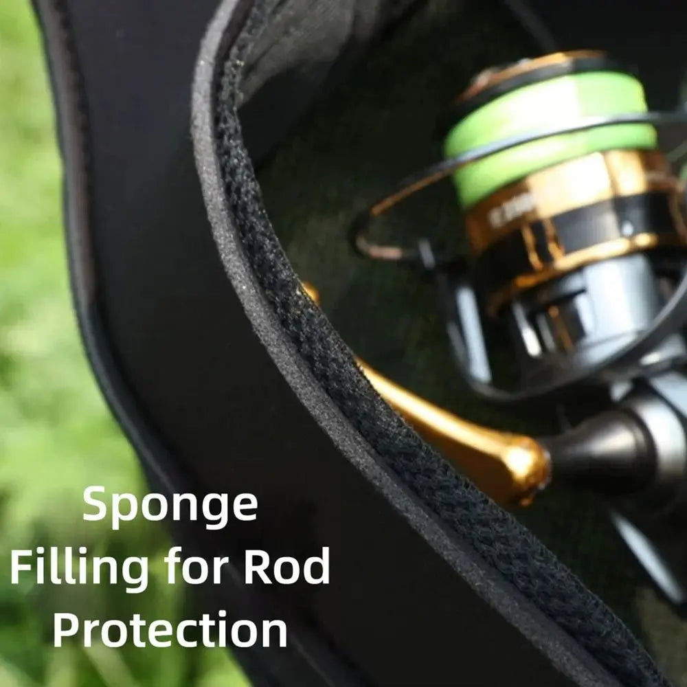 Portable Folding Fishing Rod Bag with Shoulder Strap 118/128cm