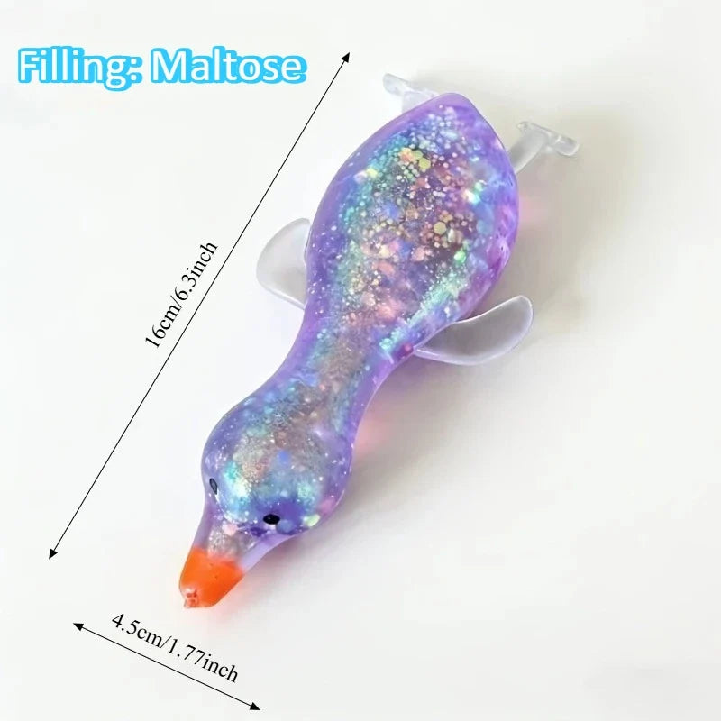 Squishy Stretch Duck Fidget Toy | Sensory Gift for Kids & Adults