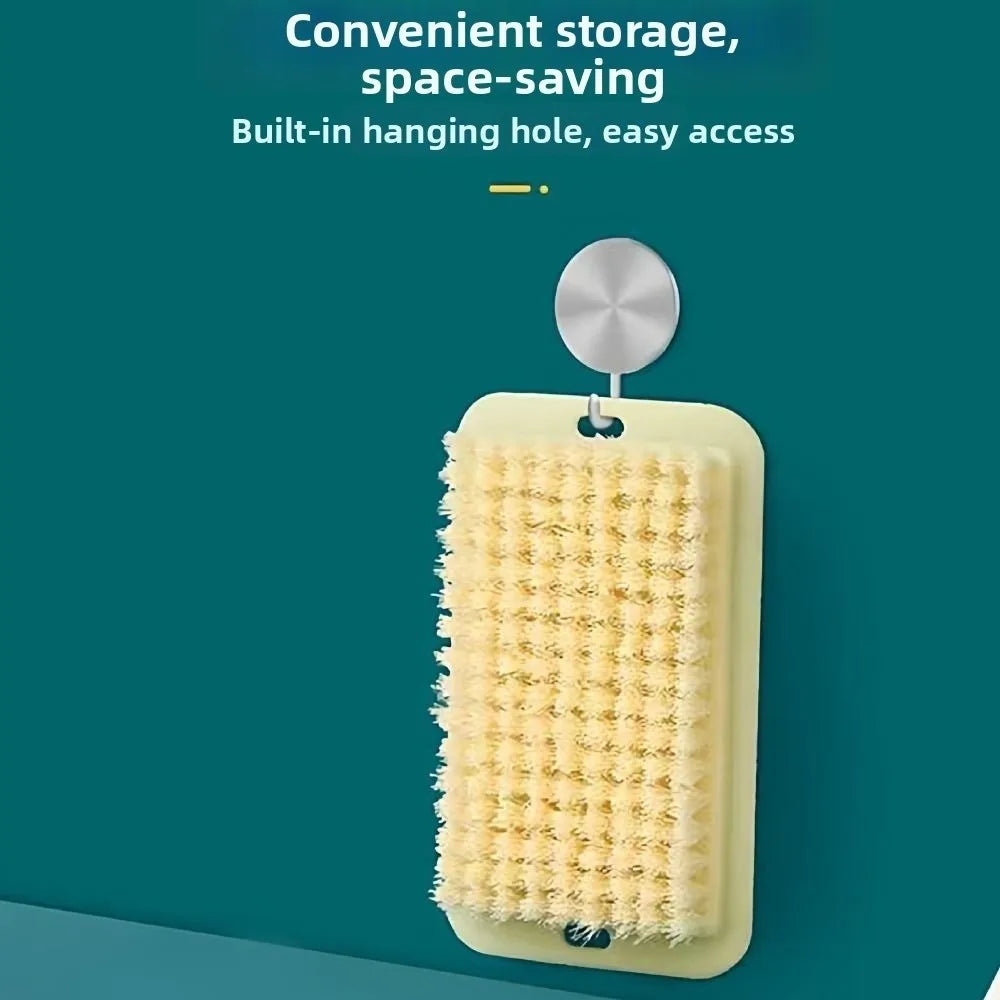 Soft Bristle Laundry Hand Wash Scrub Brush – Multi-Purpose