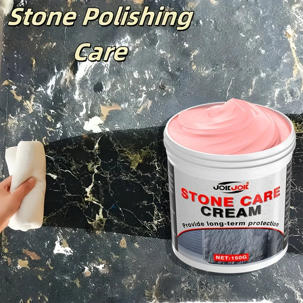 JOKJOK Stone & Metal Polish – Marble, Granite & Tile Wax Paste