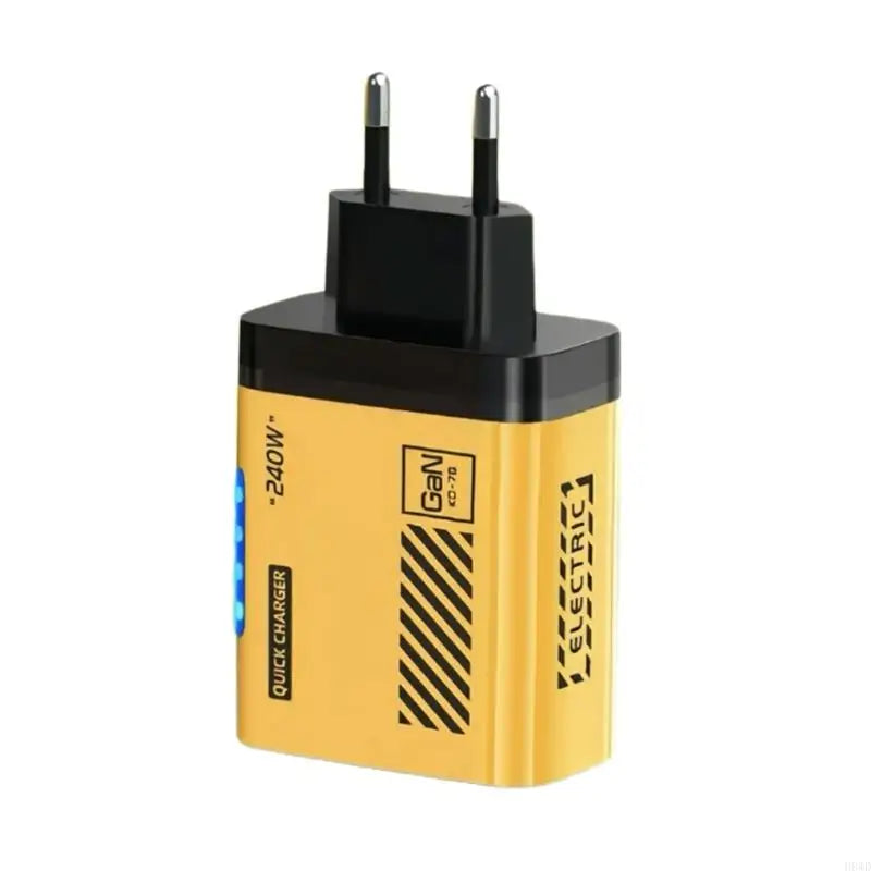 USB + 3-Port PD Fast Charging Hub with LED Indicator