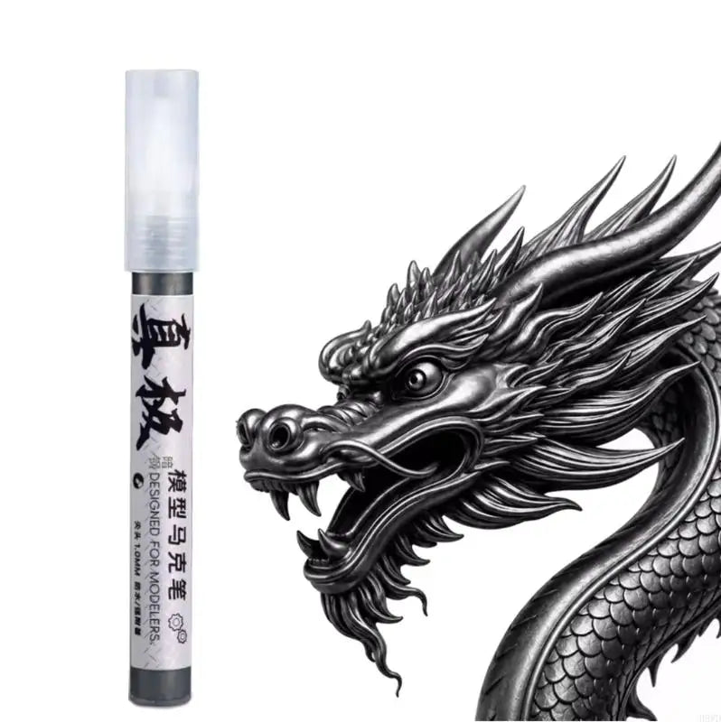 Metallic Paint Marker Pen – 8 Colors, 1.5mm Tip for Models
