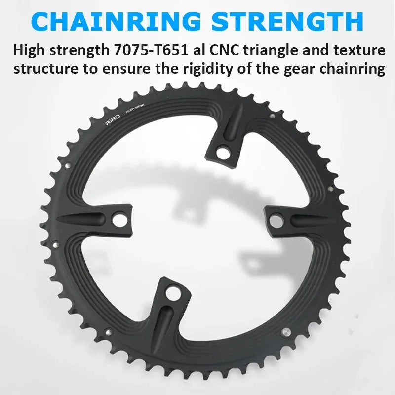 RIRO 110BCD Road Bike Chainring 50/34T 52/36T 53/39T Shimano