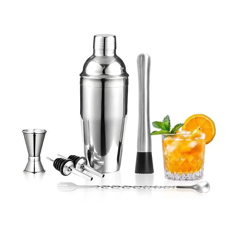 Stainless Steel Cocktail Shaker Set – Complete Bartender Kit