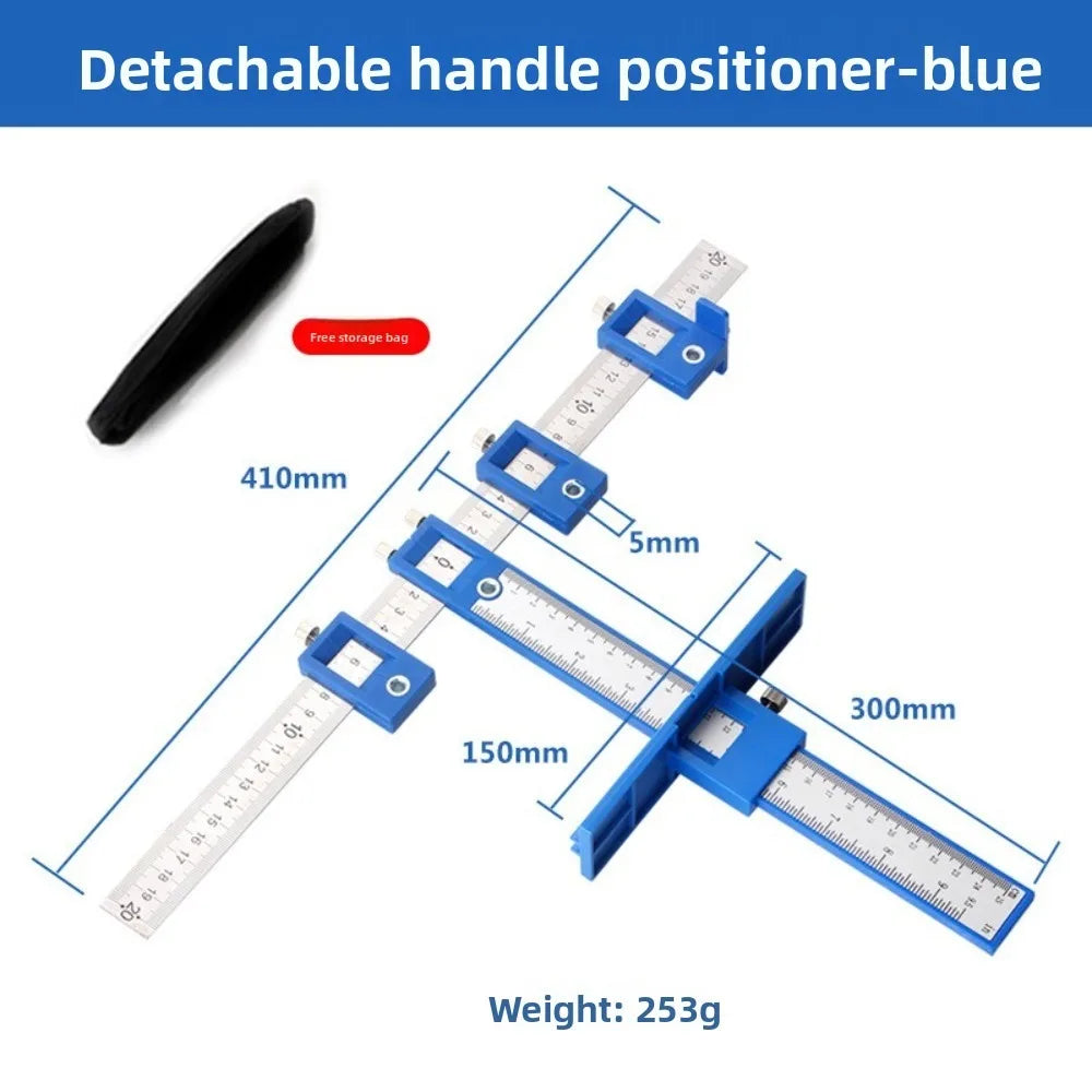 Adjustable Cabinet Hardware Jig – Dowelling & Drill Guide Tool