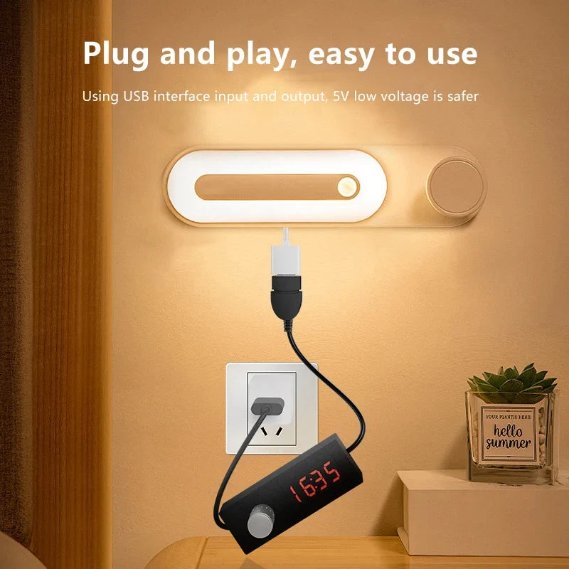 Compact 24H Digital Countdown Timer with USB Switch Cable