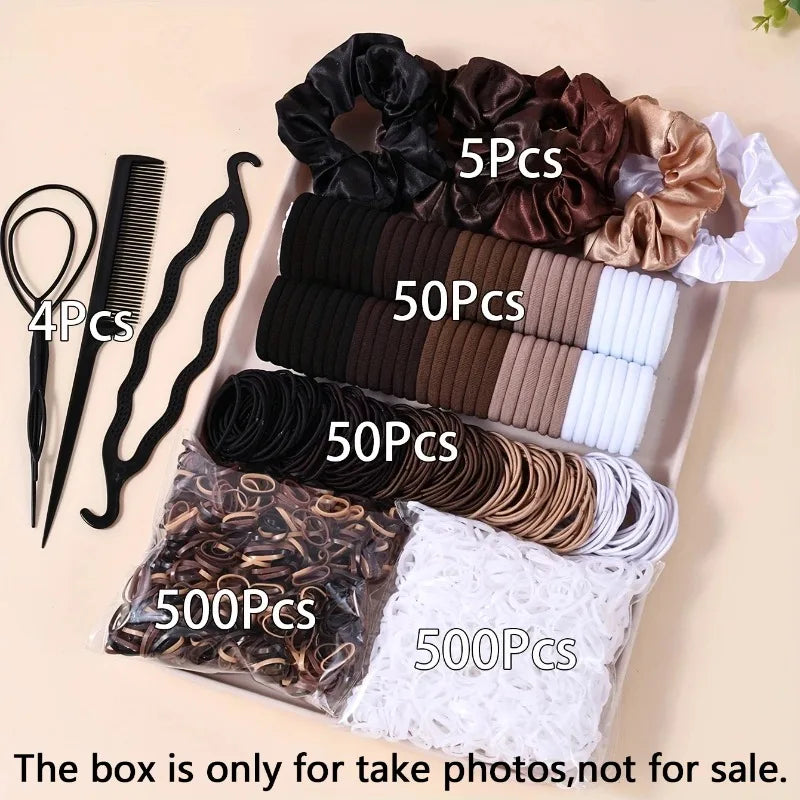 1109-Pc Women's Hair Accessories – Scrunchies, Bands & Headbands