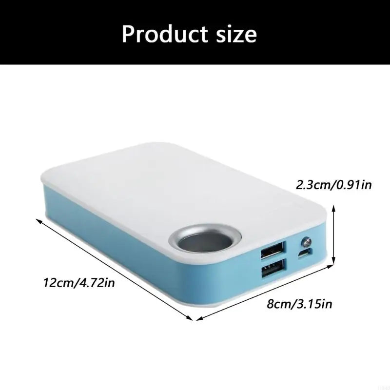 5-Slot 18650 Battery Power Bank Case – No-Weld DIY Kit