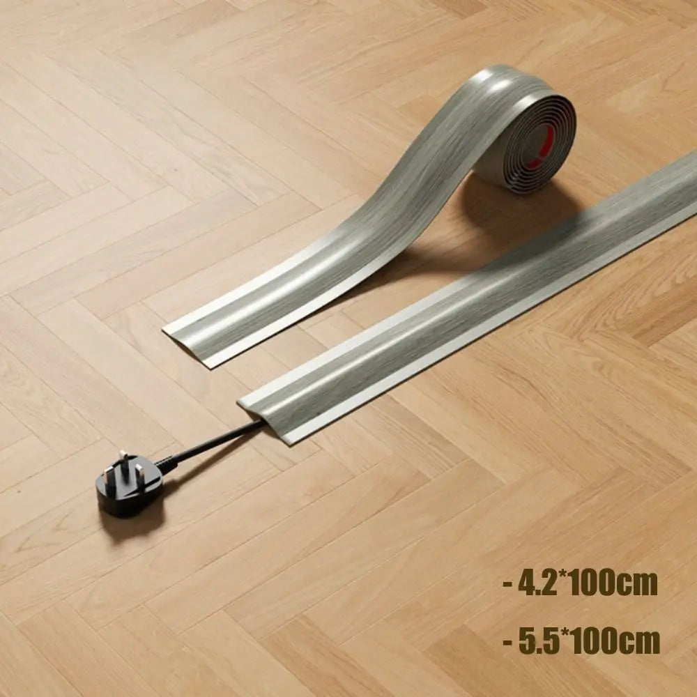 PVC Floor Cord Cover – Flexible Cable Management Protector