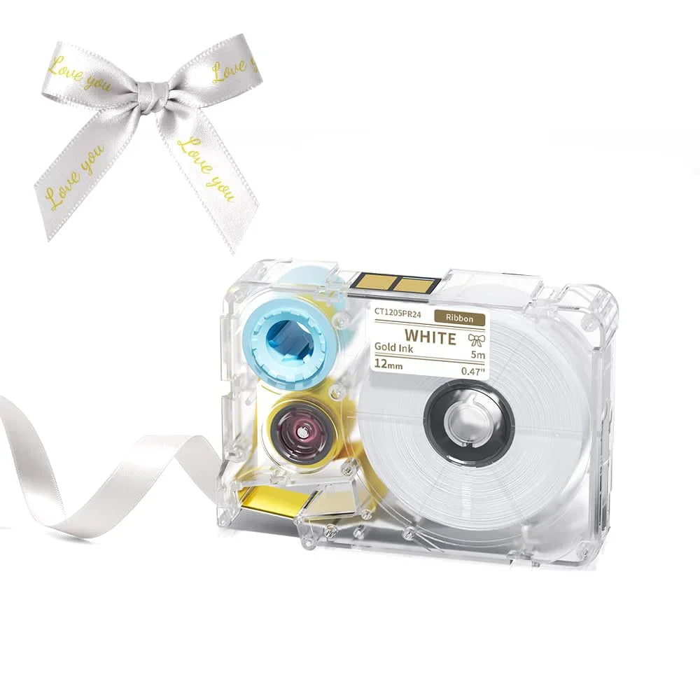 Phomemo A30 P15 Satin Fabric Ribbon Cartridges 12mm DIY Crafts