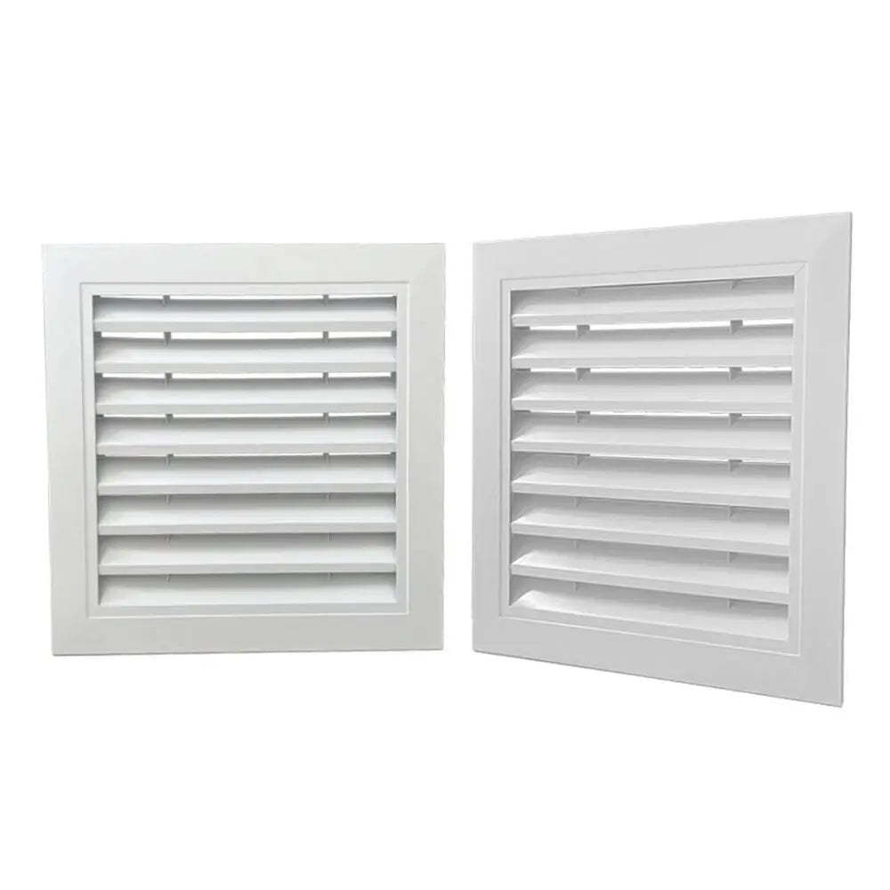 Aluminum Square Return Air Vent Grille White – Multi-Size Cover