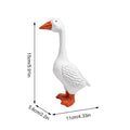 Realistic Resin Goose Statue – All-Weather Garden Porch Decor