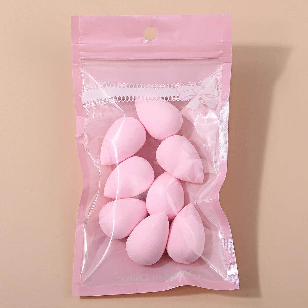 8-Piece Makeup Sponge Set – Dry & Wet Dual-Use Powder Puff
