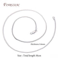 18K Gold Plated Snake Chain Necklace 50CM – Unisex DIY Jewelry