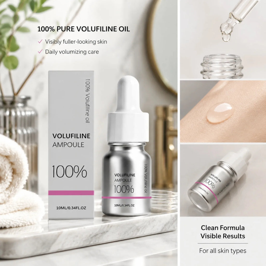 Ampoule Facial Serum – Deep Hydrating & Smoothing Essence 10mL