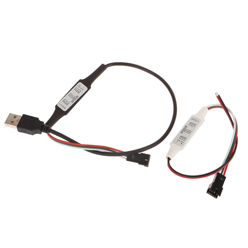 SP621E Bluetooth LED Strip Controller WS2812B USB 3-Key DC5V-24V