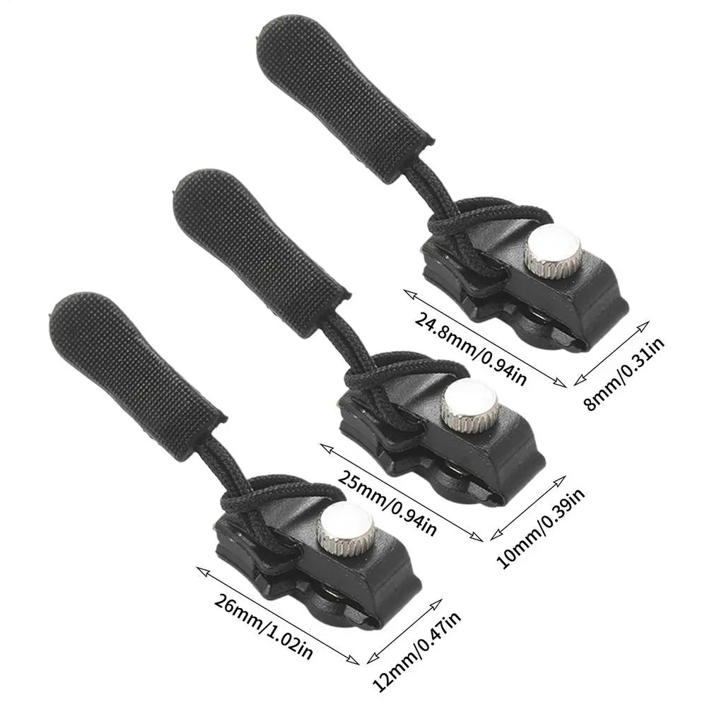 3-Piece Universal Zipper Replacement Kit – No Sewing Needed