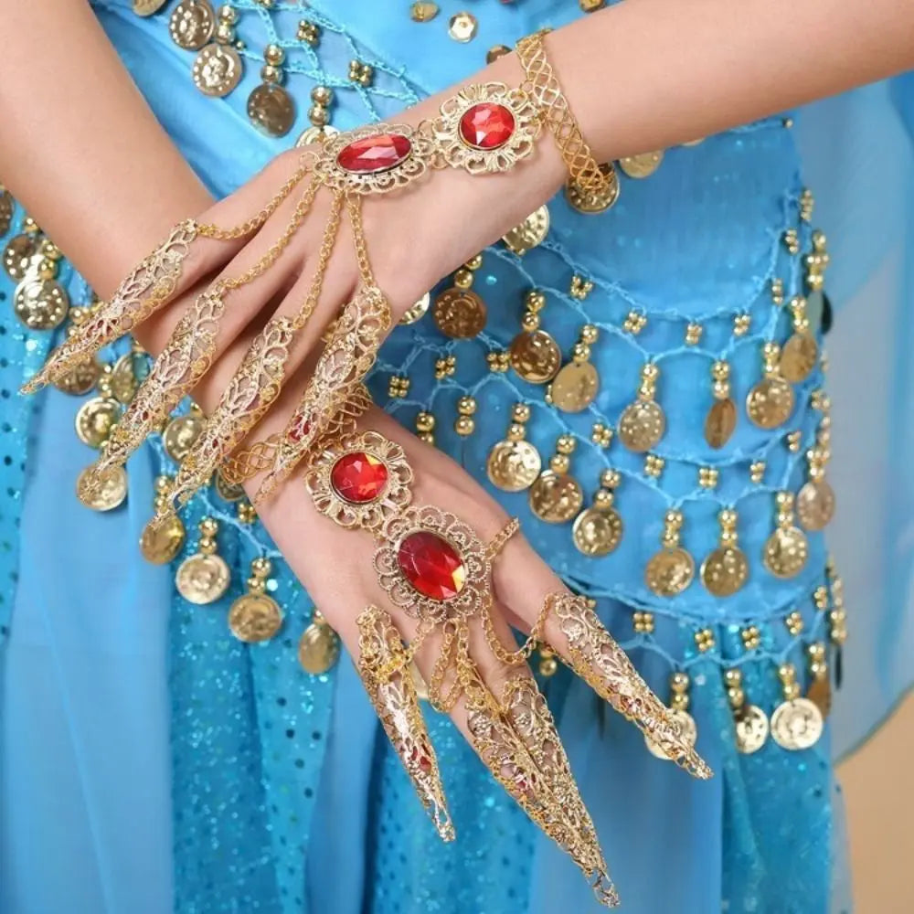 Bohemian Sequin Head Chain Indian Belly Dance Headdress