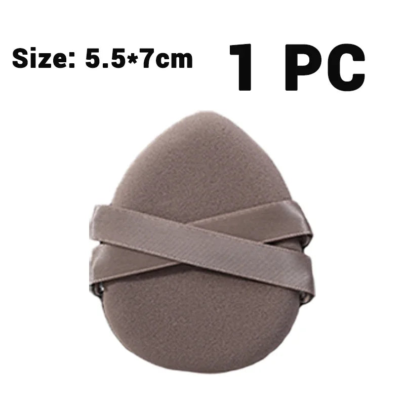 Double-Sided Teardrop Makeup Puffs – Foundation & Powder Set