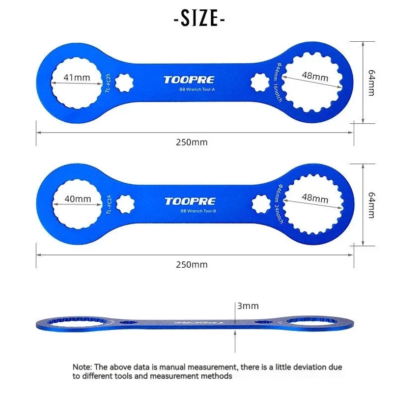 TOOPRE 44mm 46mm Bottom Bracket Wrench BB Tool DUB BBR60