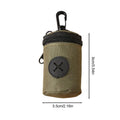 Dog Poop Bag Holder Zipper Clip Pouch – Oxford Cloth