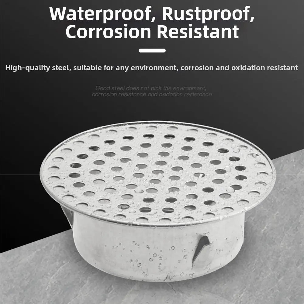 Round Hole Gutter Guard Net – 304 Stainless Steel Drain Filter