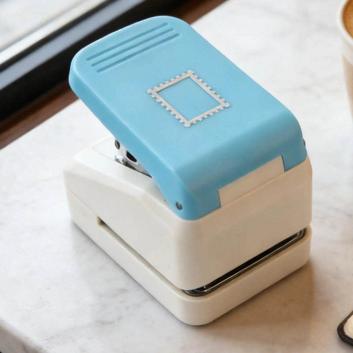 Square Postage Stamp Paper Punch – Craft Shape Cutter