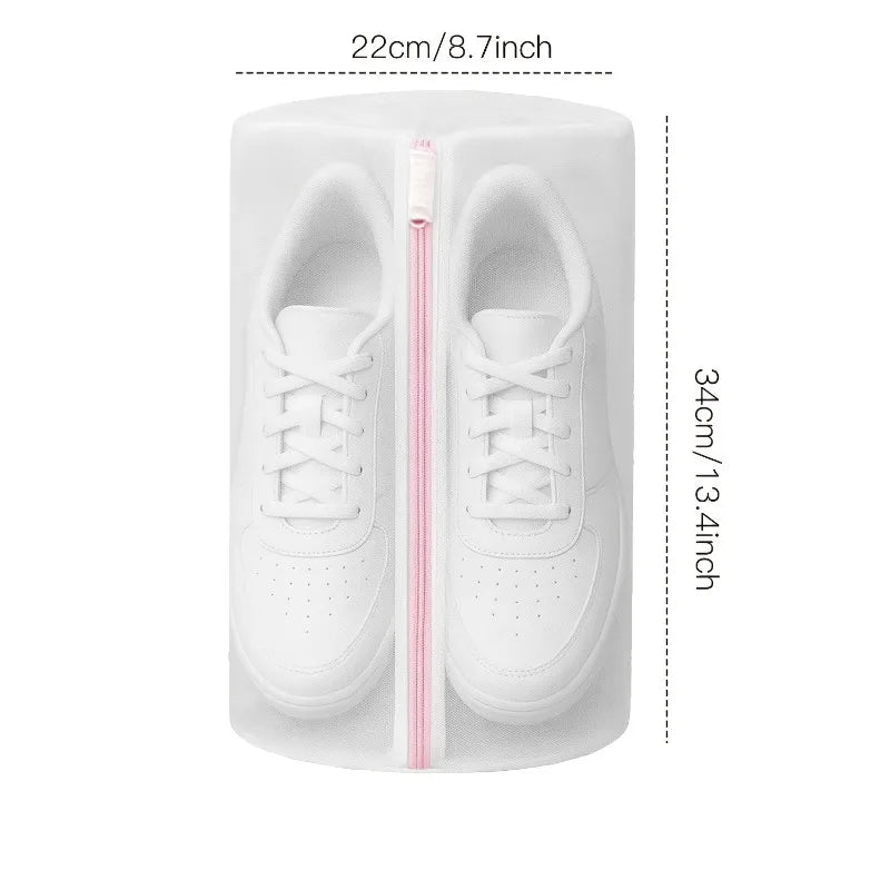 2-Pack Honeycomb Mesh Laundry Bags for Shoes, Bras & Delicates