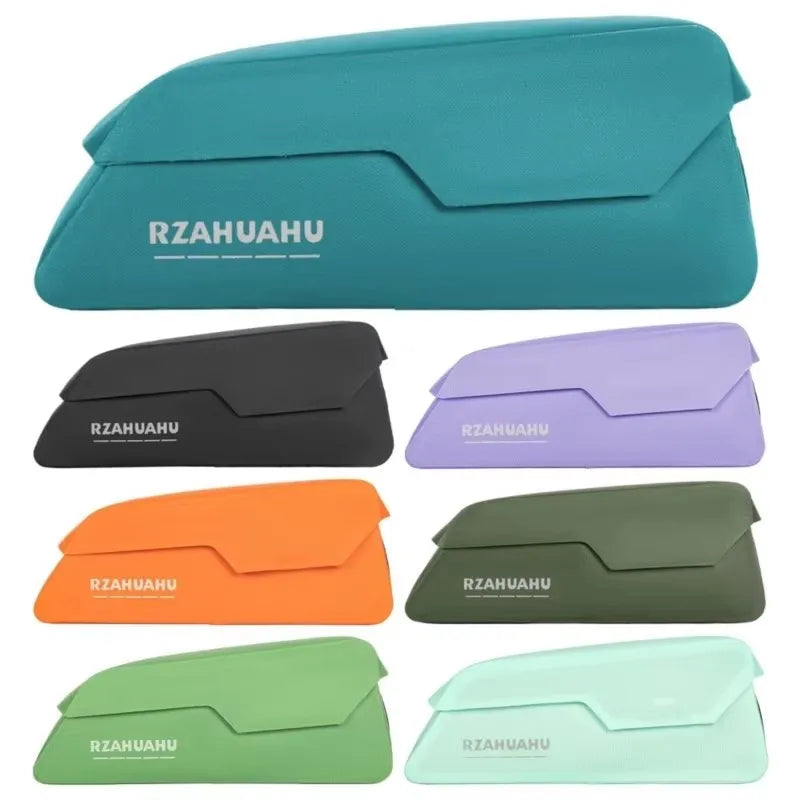 Magnetic Lid Bike Top Tube Bag – Waterproof TPU Cycling Pouch
