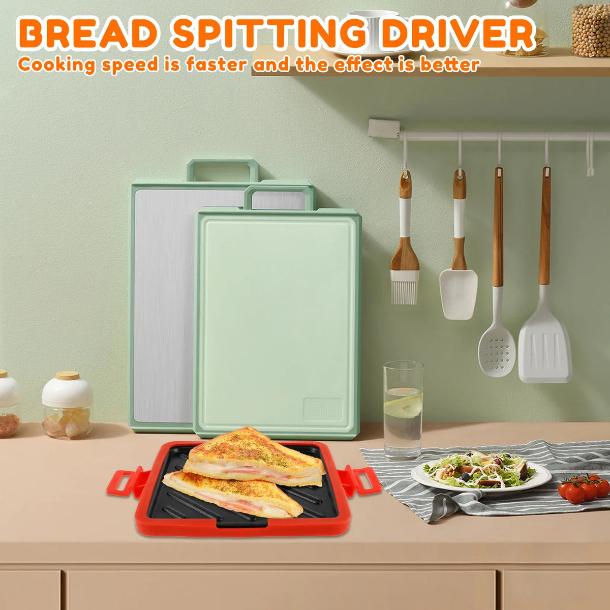 Nixie Microwave Sandwich Maker – Nonstick Crispy Toastie