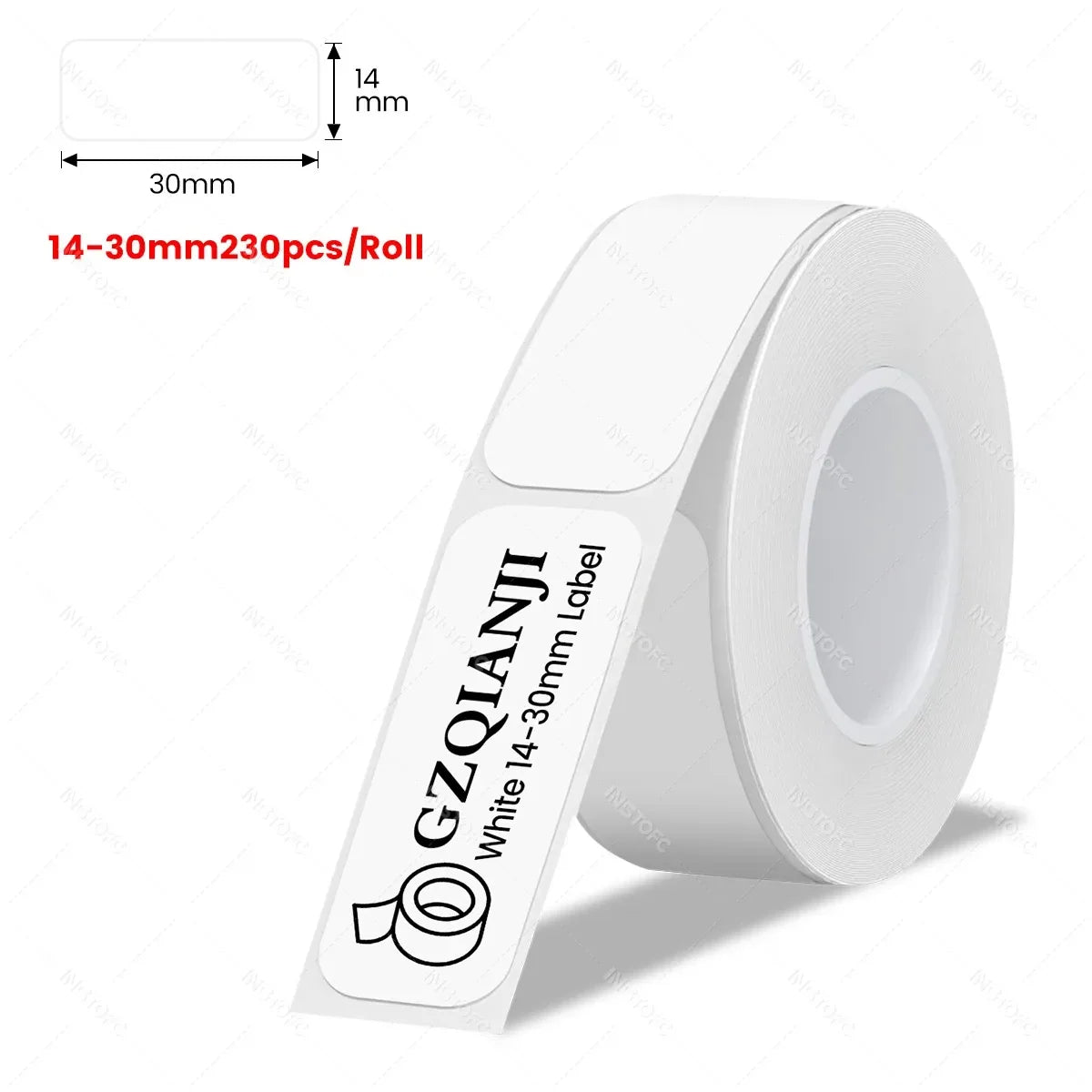 Thermal Label Tape 12–15mm Roll for Marklife P11 P12 DELI Q2 D30