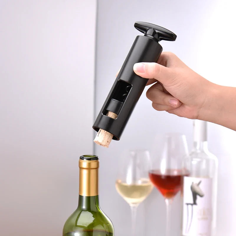 CLITON Wine Bottle Opener & Corkscrew with Foil Cutter