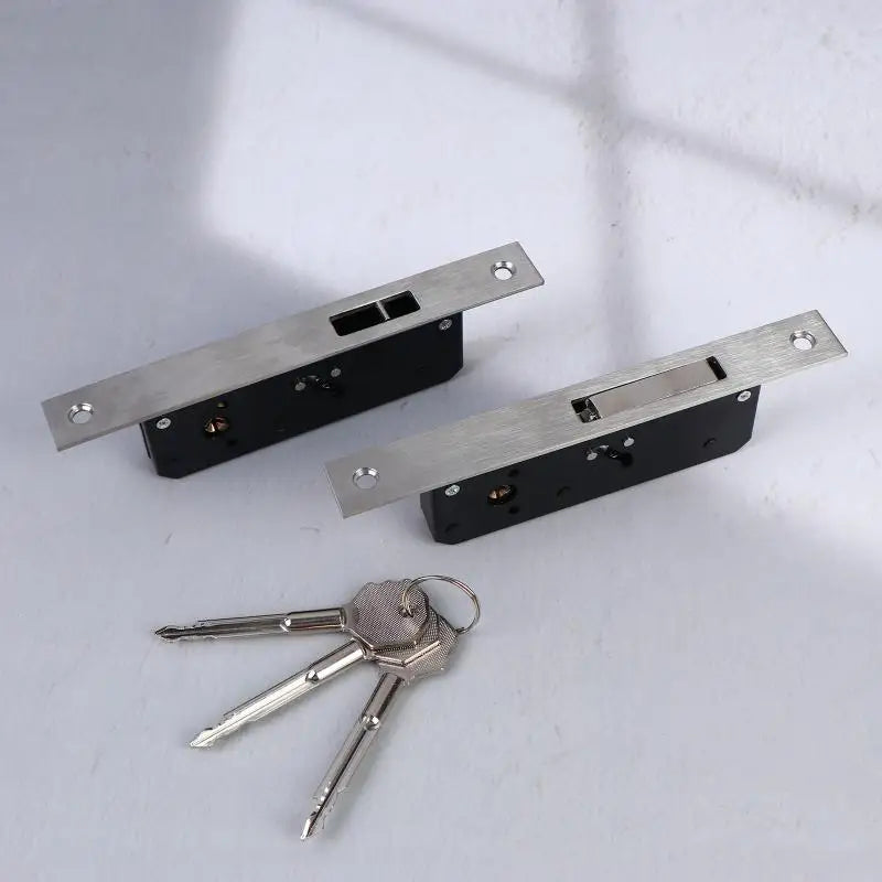Sliding Door Hook Lock & Window Latch with Keys | Security