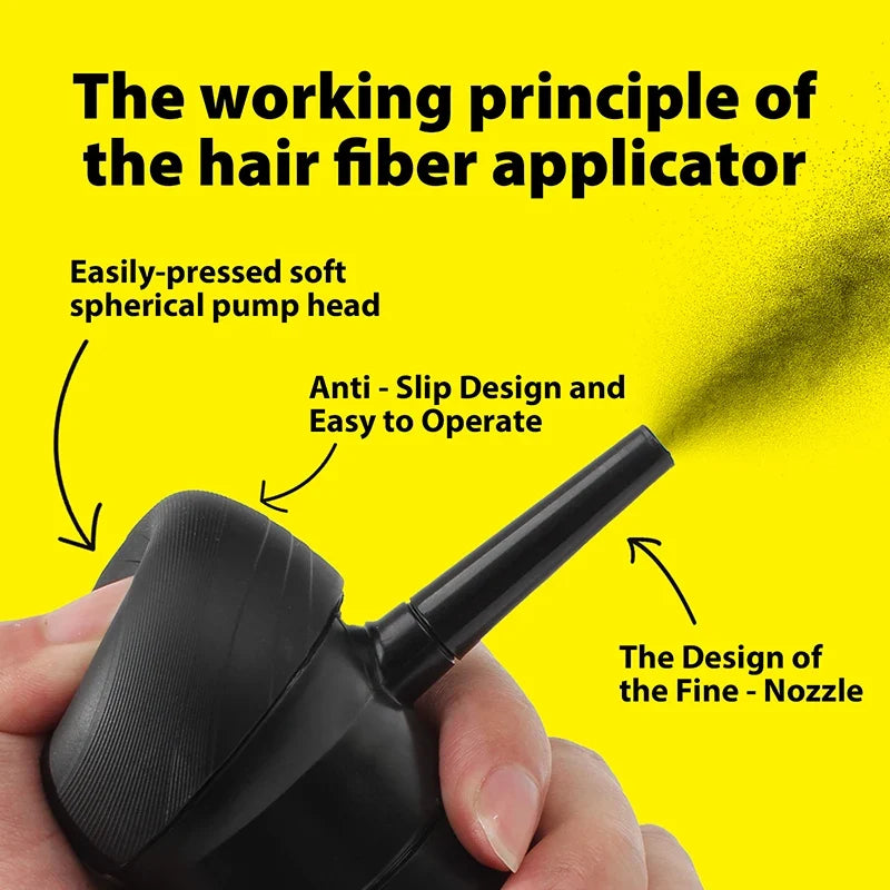 Sevich Hair Building Fiber Set 12g – Thickening Powder & Applicator