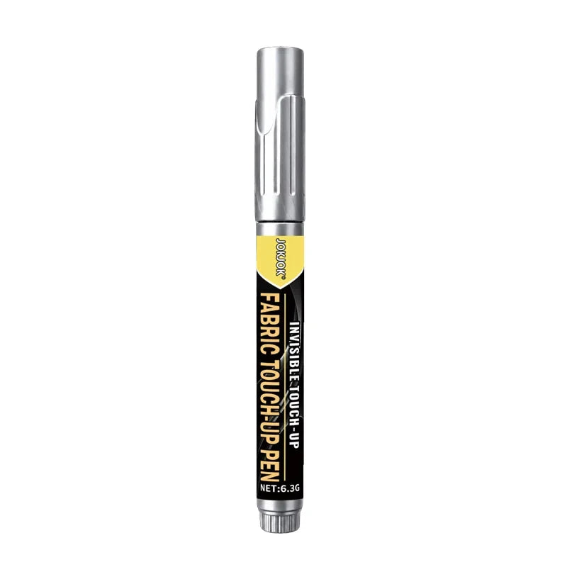 White Fabric Marker Pen – Fine Tip Water-Based Cloth Art