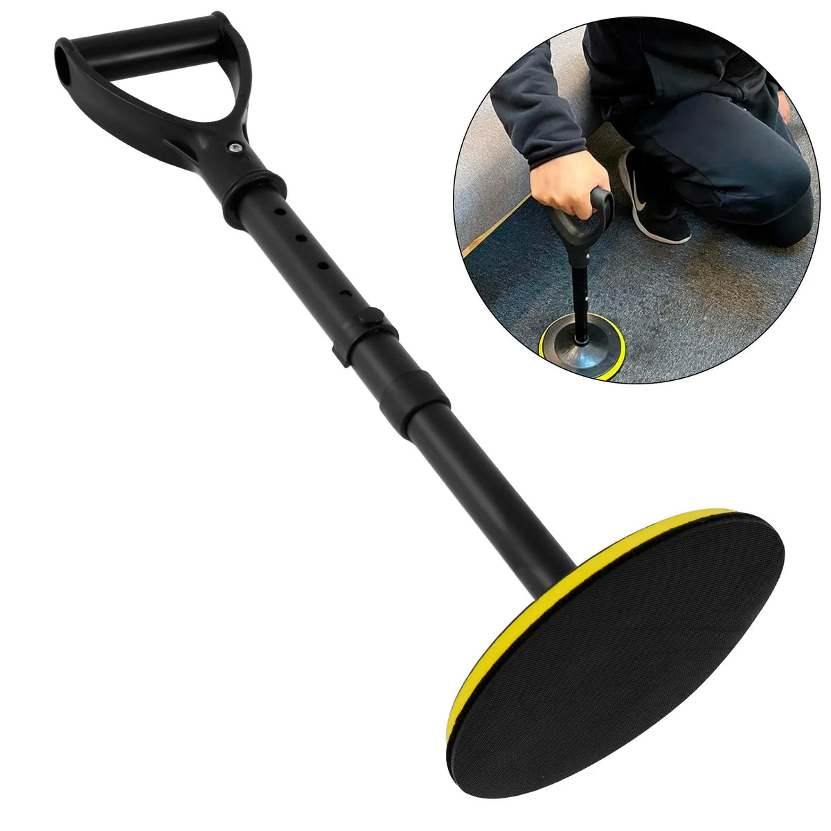 Adjustable Standing Aid Device – 5 Heights, 7-Inch Base