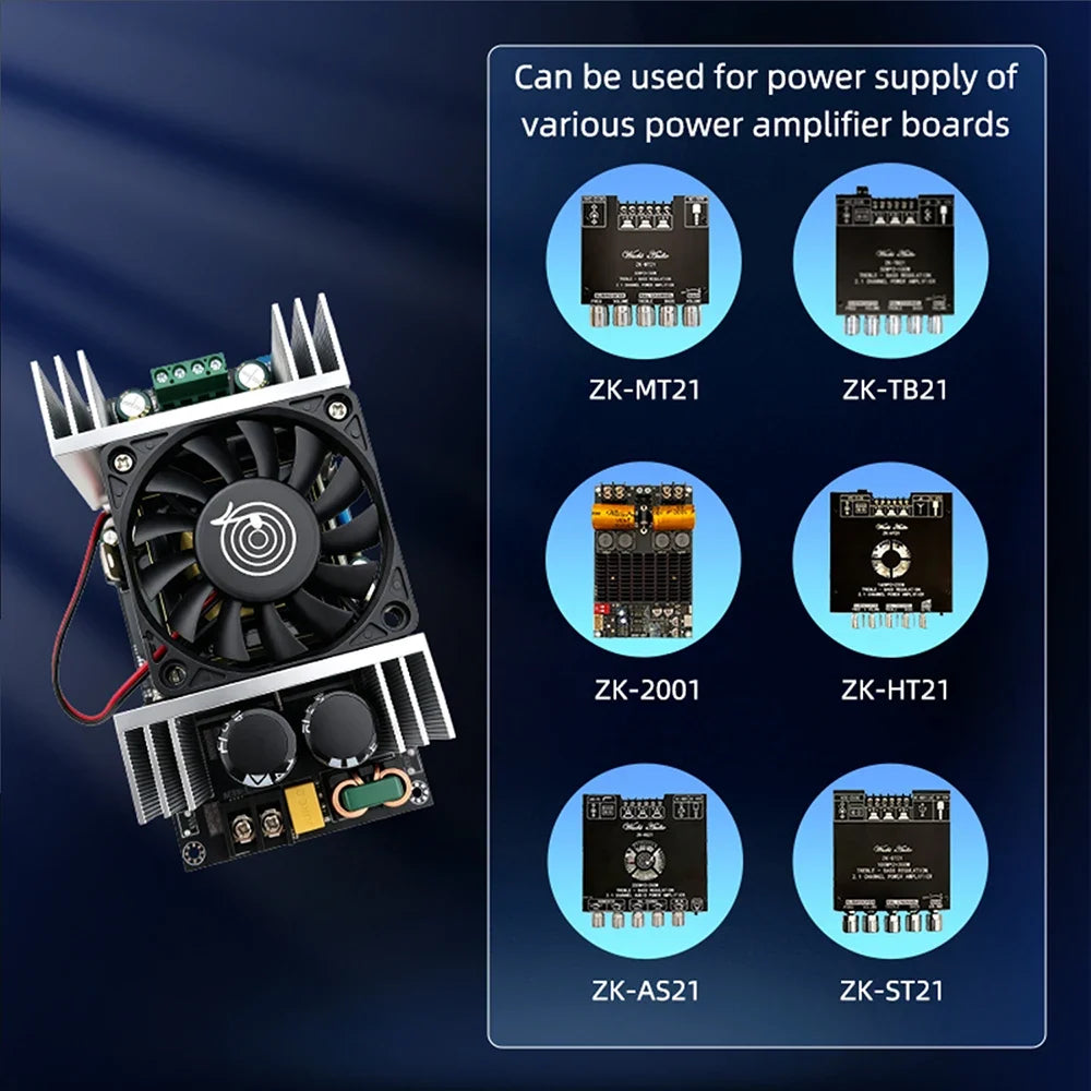 Gaqqee 400W/800W LLC Isolated Switching Power Supply 24V/48V