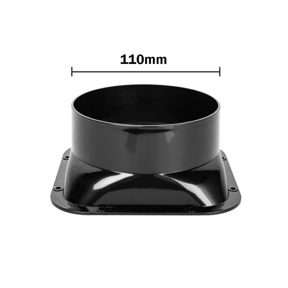 ABS Wall Flange Connector – Exhaust & Ventilation Pipe Coupling