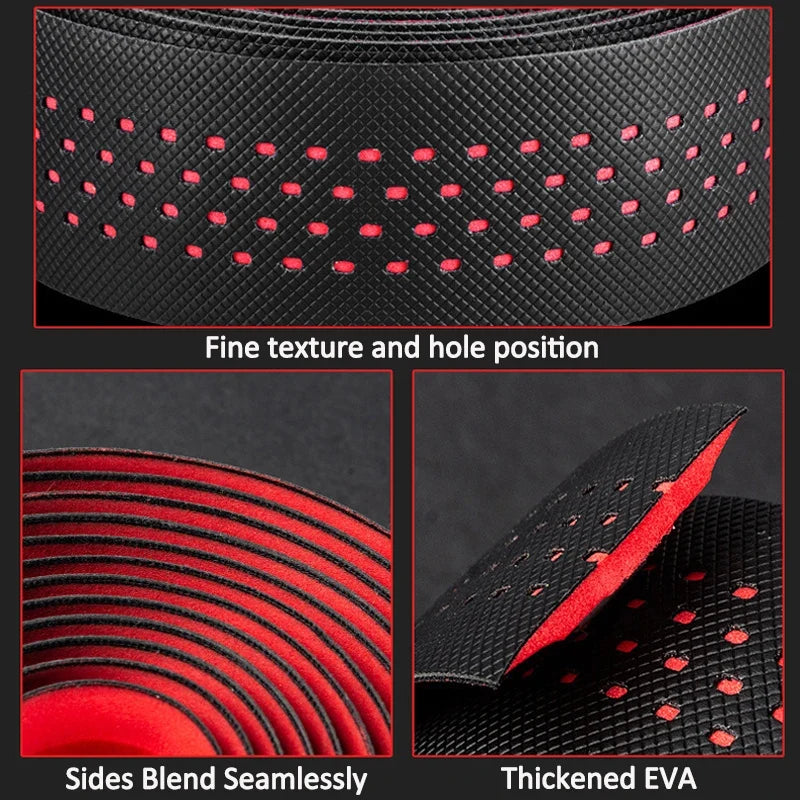BUCKLOS Bike Handlebar Tape – Breathable PU+EVA Bar Wrap